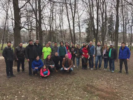 Planting of trees in Sofia