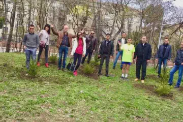 Planting of trees in Sofia 3