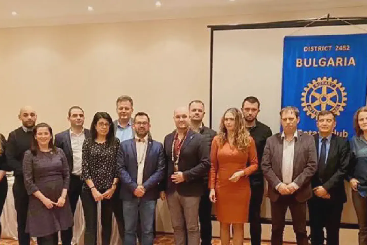 A meeting with Rotary club Sofia Vazrajdane
