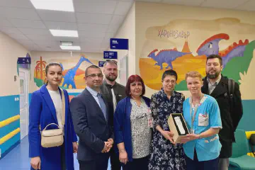 Cause "For our children's health" - a donation in Piroff Emergency University Hospital 1