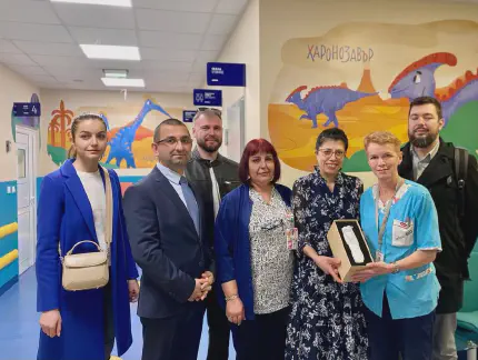 Кауза За здравето на децата ни - дарение в УМБАЛСМ Пирогов