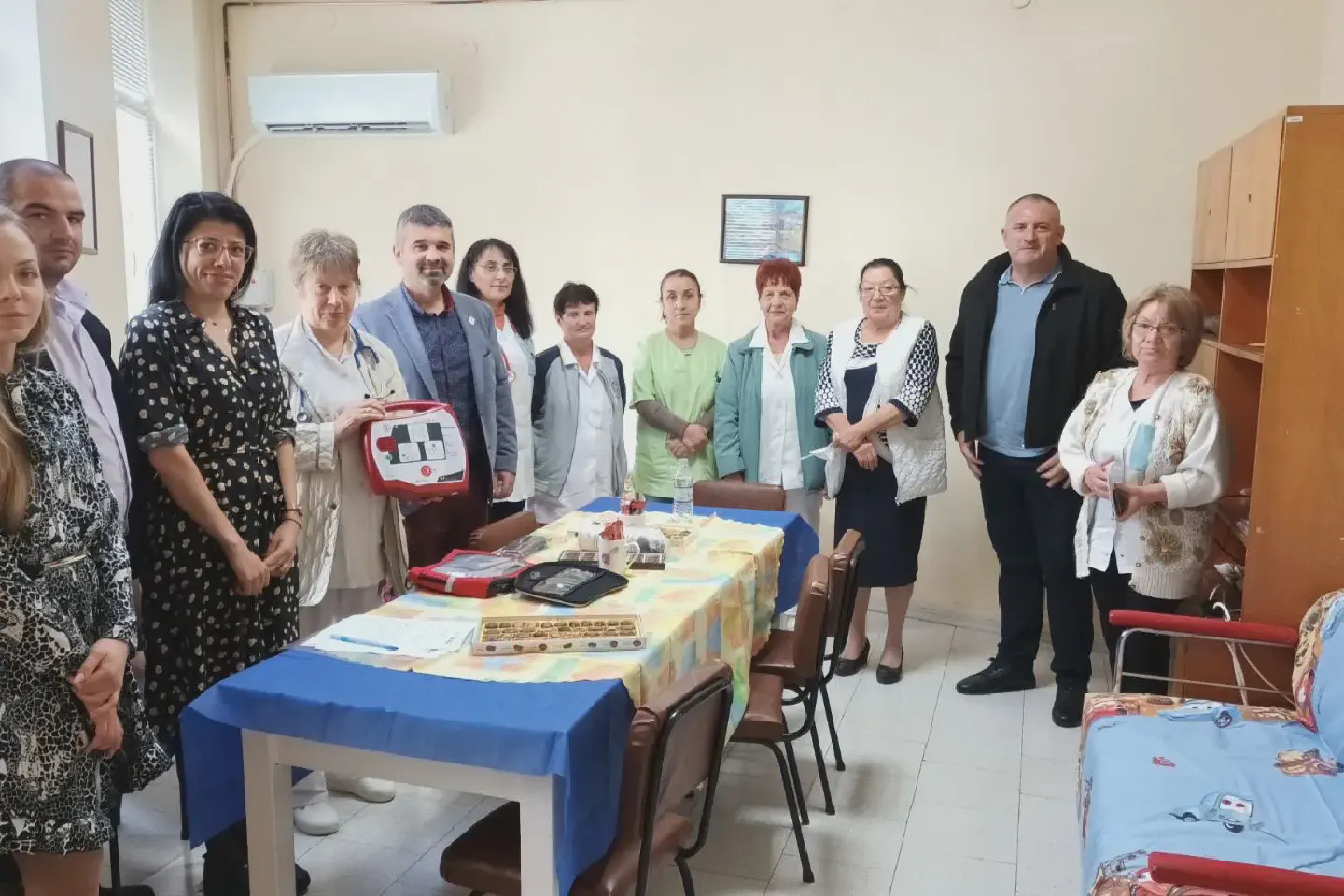 Дарение за болницата в Харманли
