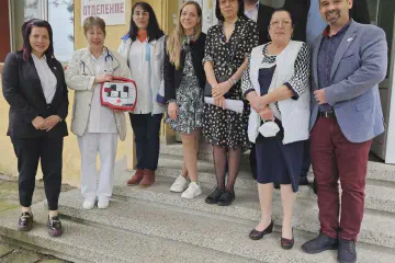 Дарение за болницата в Харманли 1