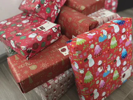 Christmas presents for Ukrainian children